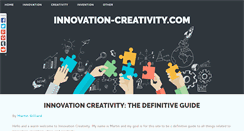 Desktop Screenshot of innovation-creativity.com